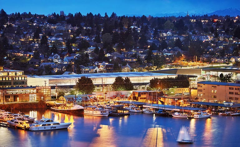 The Seattle North Transfer Station located in the Wallingford neighborhood. The Wallingford community was involved during the design of the station.