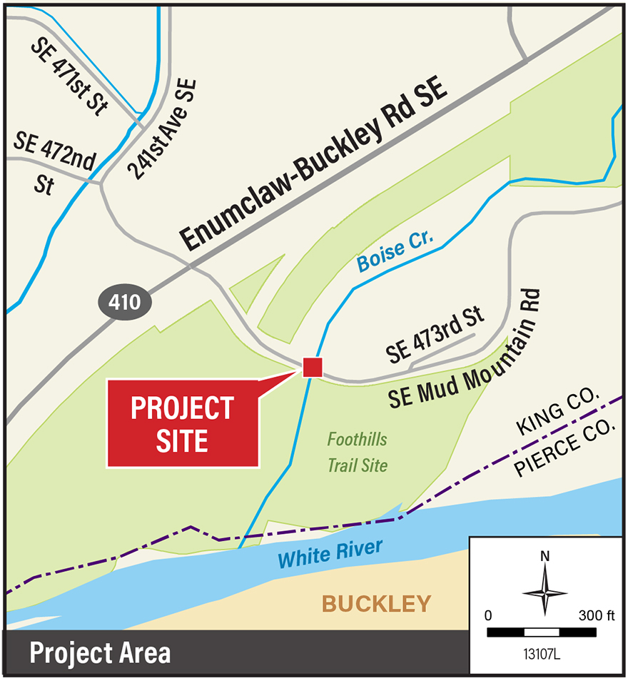 Map of the project site.