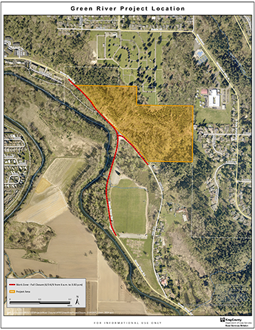 Green River Project Location Map