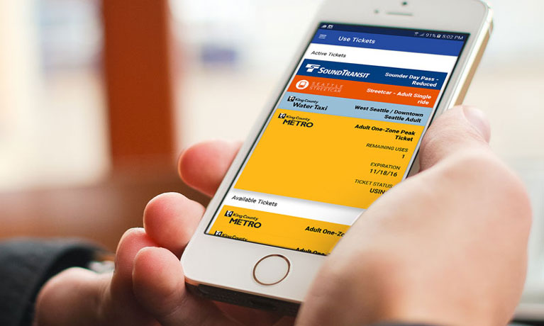 Transit GO Ticket app