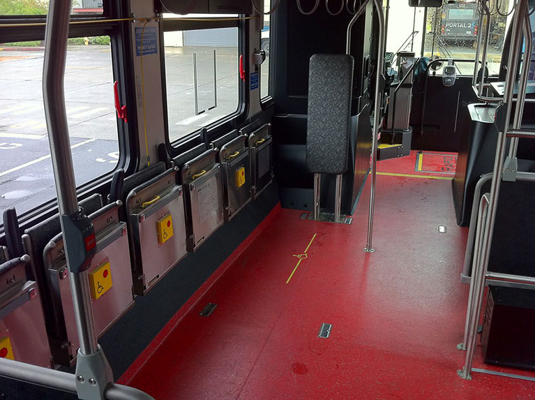 Priority seating on RapidRide