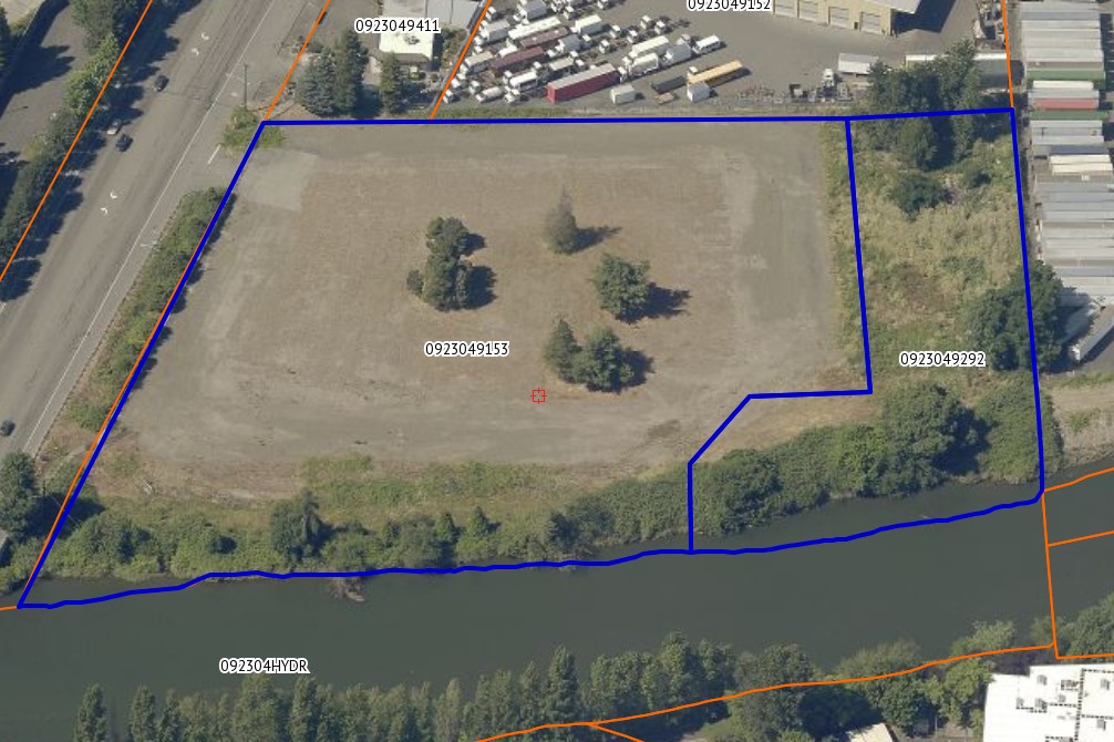Chinook Wind Aerial Image of Site Post-demolition